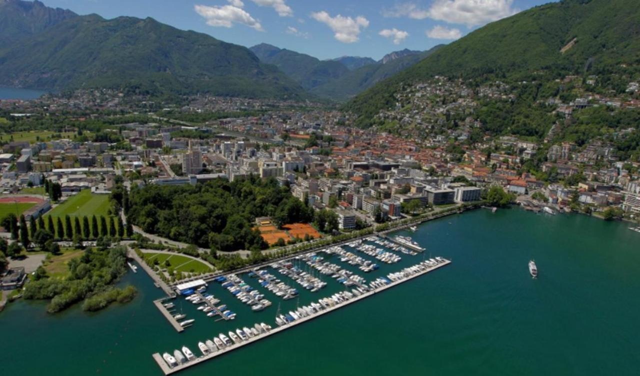 Appartamento Lungolago Rosso Locarno Esterno foto